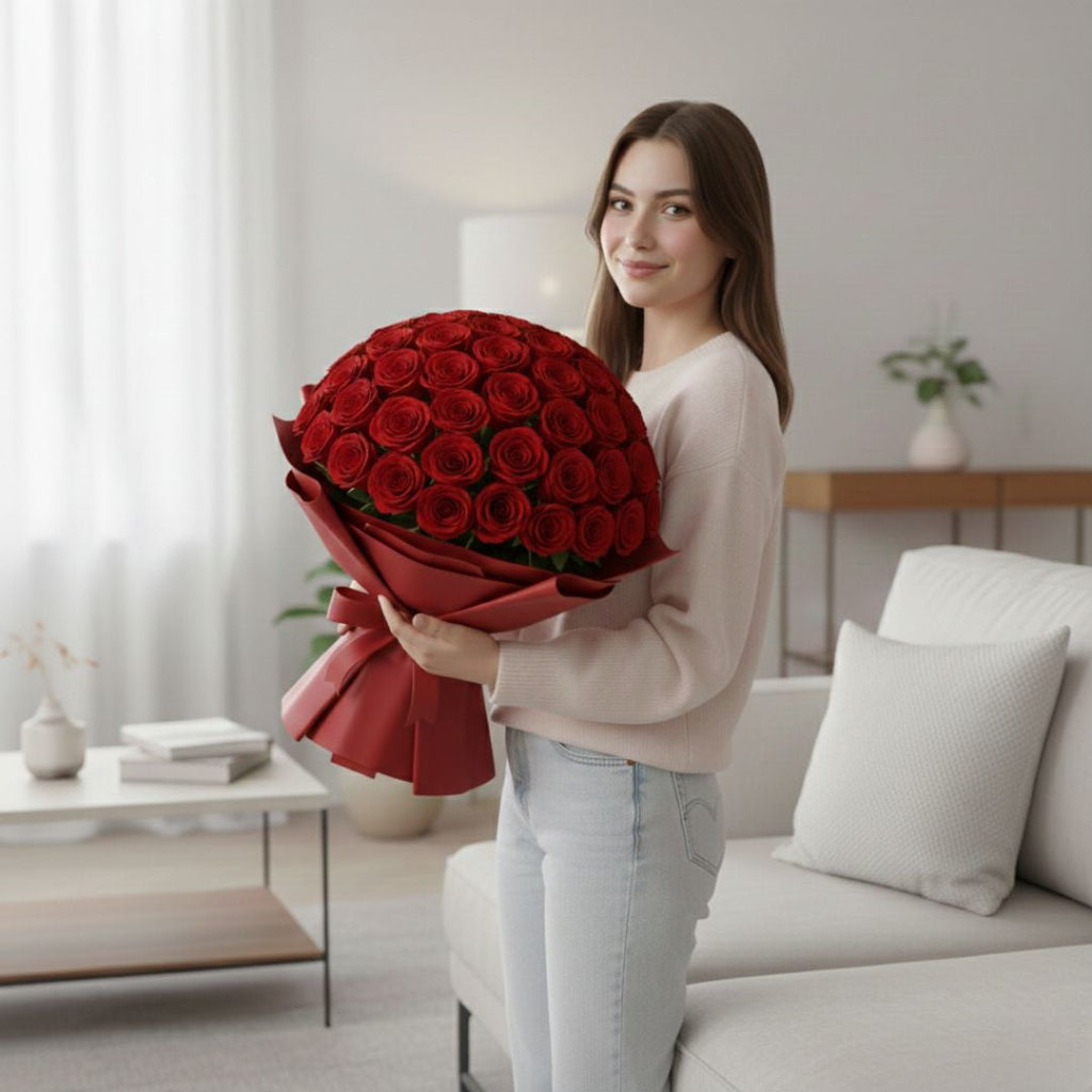 Timeless Love - 101 Red Roses