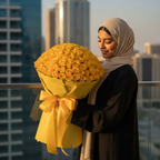 Bloom of Success-101 Yellow Roses