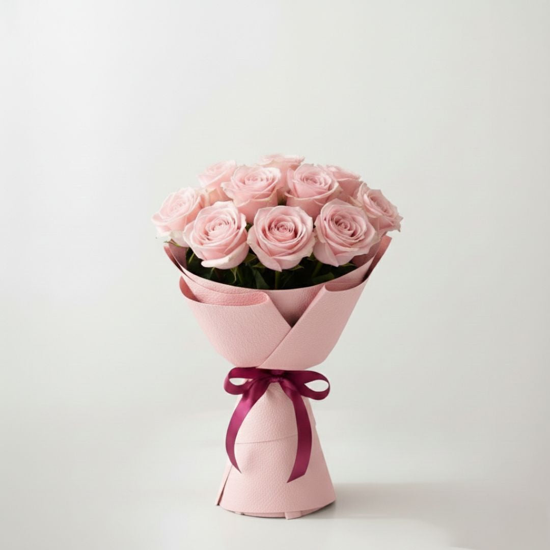 Soft Glow Celebration-11 Light Pink Roses