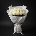 Love in Silence - 11 White Roses