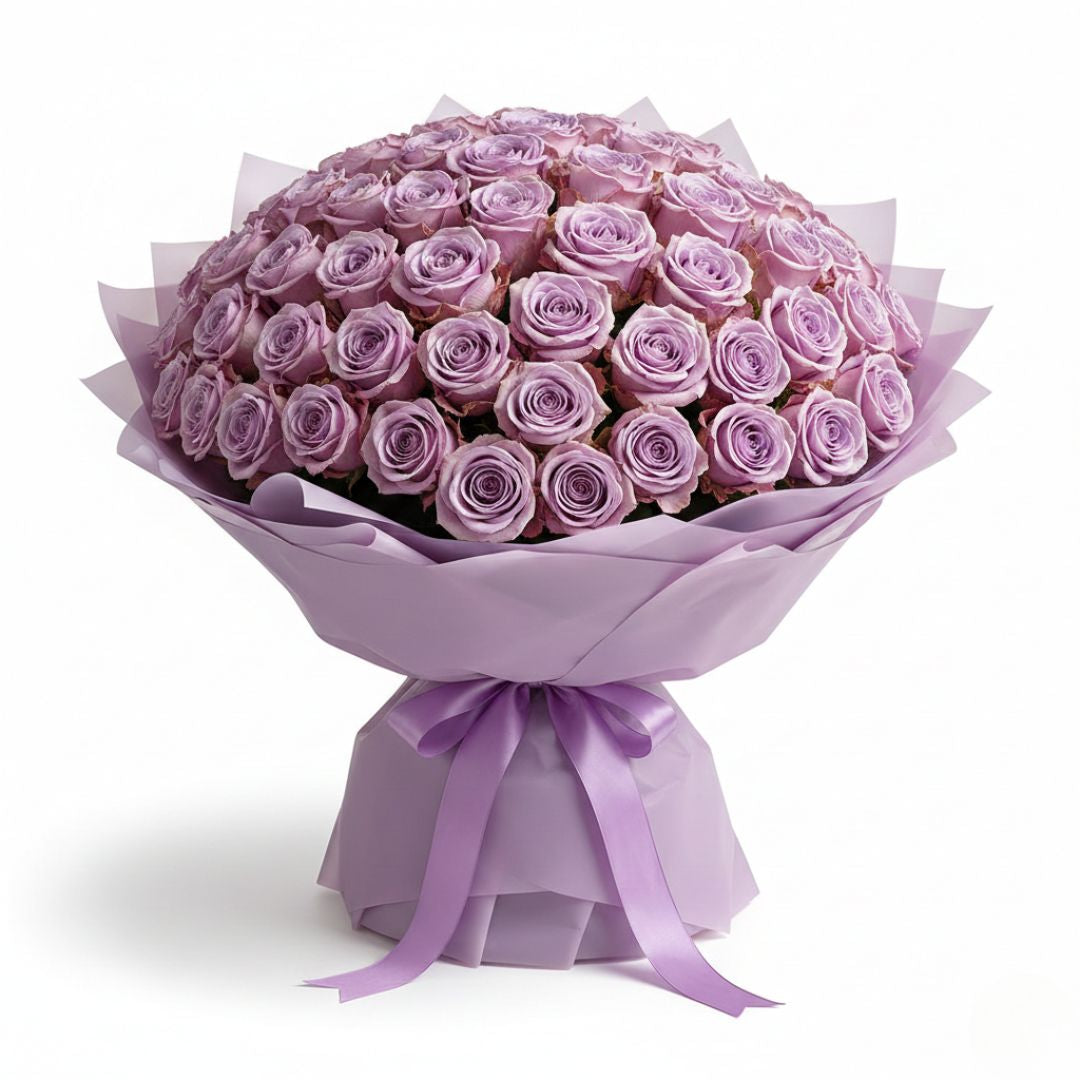 Enchanted Love-151 Purple Roses
