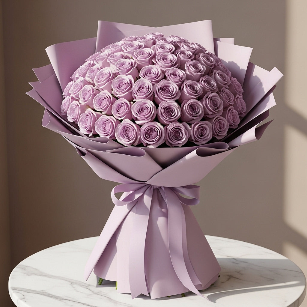 Enchanted Love-151 Purple Roses