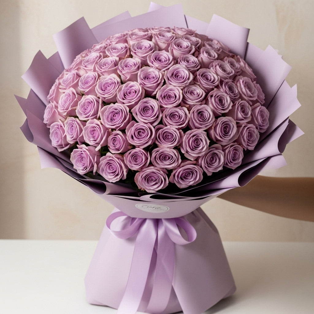 Enchanted Love-151 Purple Roses
