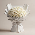 Eternal Vows - 151 White Roses
