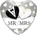 Mr. and Mrs. Wedding Balloon