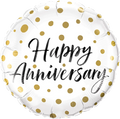 Happy Anniversary Gold Dots