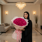 Celebration in Pink-200 Pink Roses