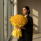 Birthday Sunshine-200 Yellow Roses