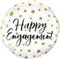 Happy Engagement Gold Dots