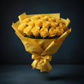 Best Friend Bouquet of 21 Yellow Roses