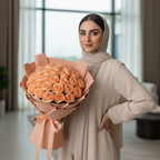 Eternal Blush-21 Peach Roses