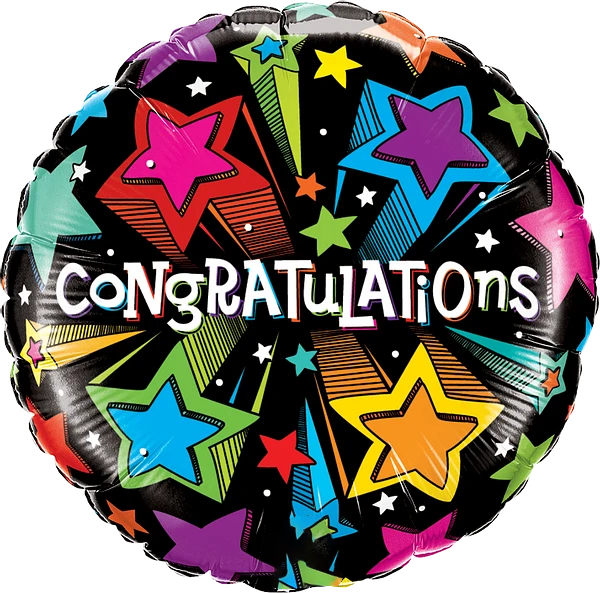 Congratulations Shooting Stars