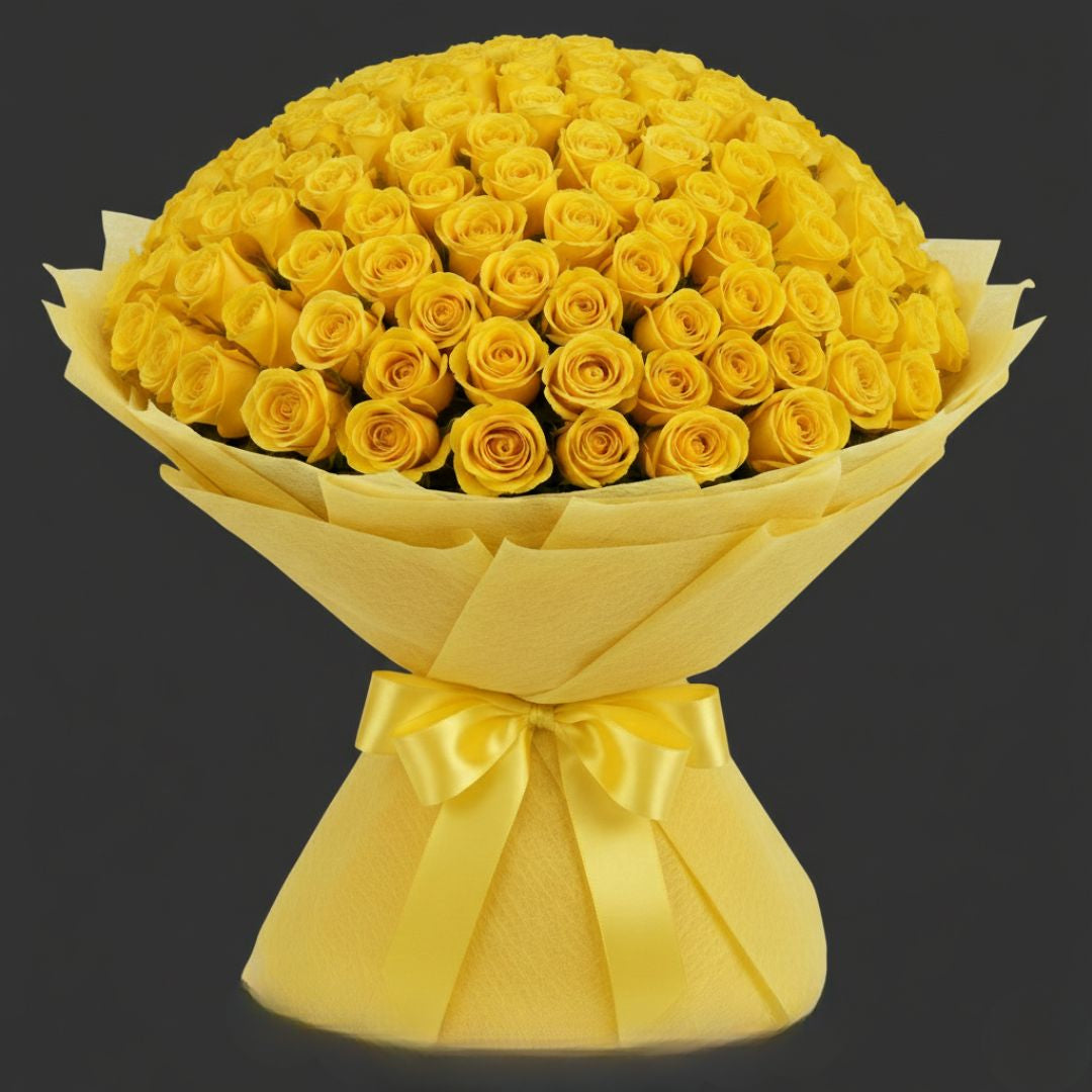 Golden Achievement-300 Yellow Roses