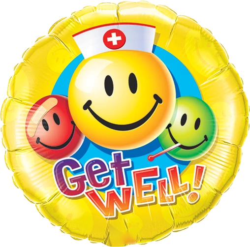 Get Well Smiley Faces
