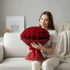 Love Notes in 51 Red Roses