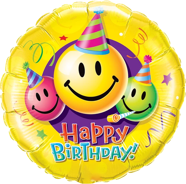 Birthday Smiley Faces