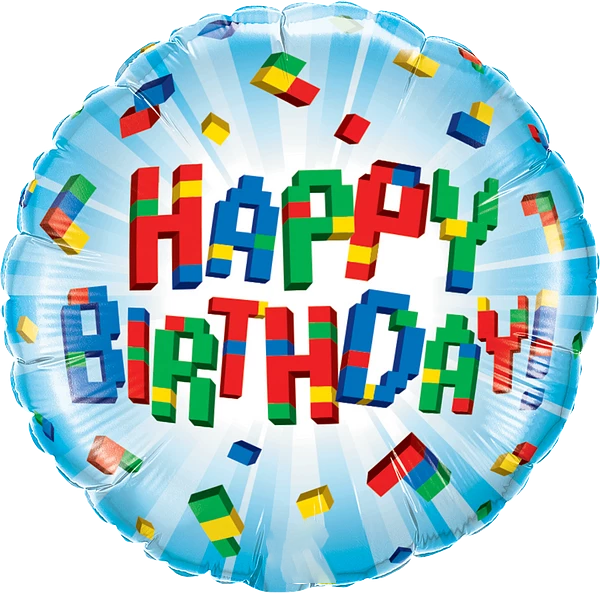 Birthday Exploding Blocks