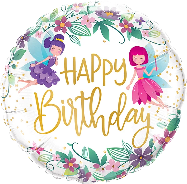 Birthday Wild Flower Fairies