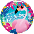 Birthday Tropical Flamingo