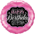 Birthday Pink & Black