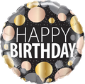 Birthday Big Metallic Dots
