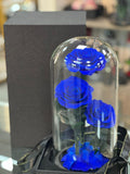 Azure Charm – Preserved Blue Roses