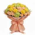 Citrus Kiss – Yellow & Peach Flowers For Her