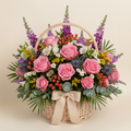 Garden of Gratitude – Deluxe Floral Basket