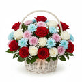 Valentine's Hearts & Hues Basket