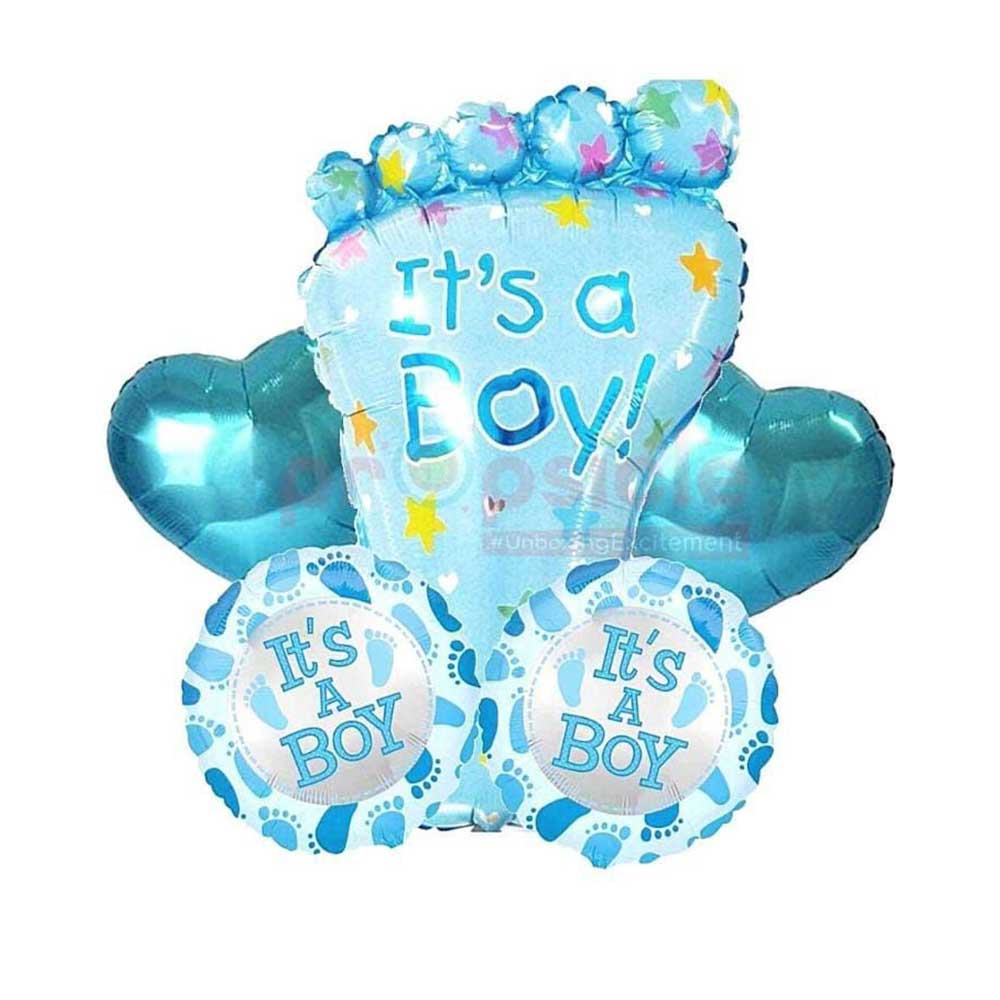 It’s boy balloons set