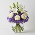Ivory Amethyst Elegance