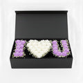 Lavender Heart Love Box