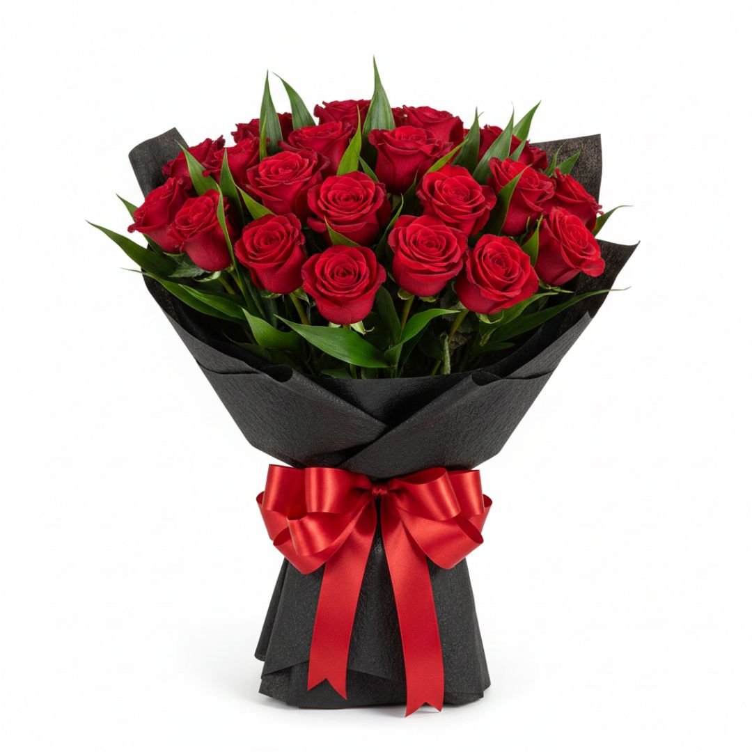 Love in Black - Valentine's Special Bouquet