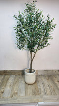 1.8m Faux Olive Tree – Mediterranean Style