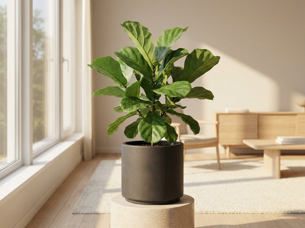 Bedroom with plants