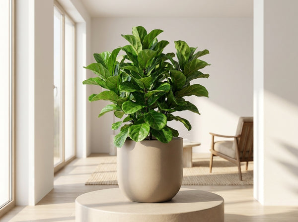 Kitchen with plants