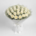 Pure Love – 30 White Roses Bouquet