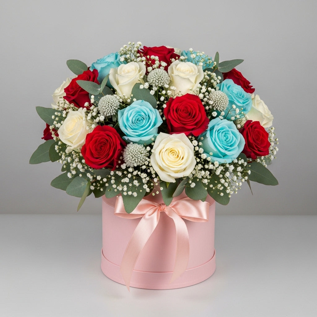 Royal Harmony – 19 Rose Luxury Box