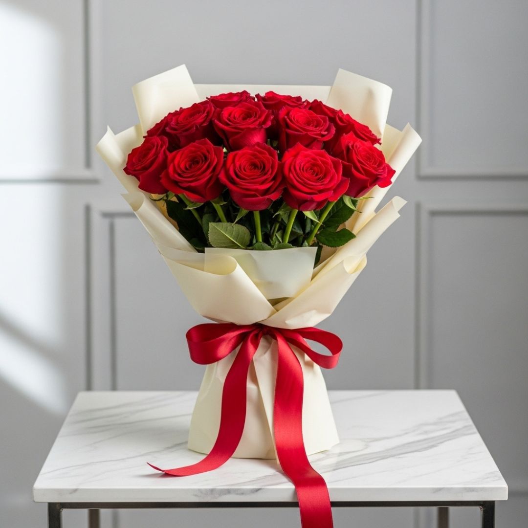 Scarlet Elegance Bouquet