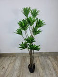 140cm Faux Dracaena Marginata – Sculptural Modern Plant