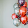 Multicolor Chrome Balloons