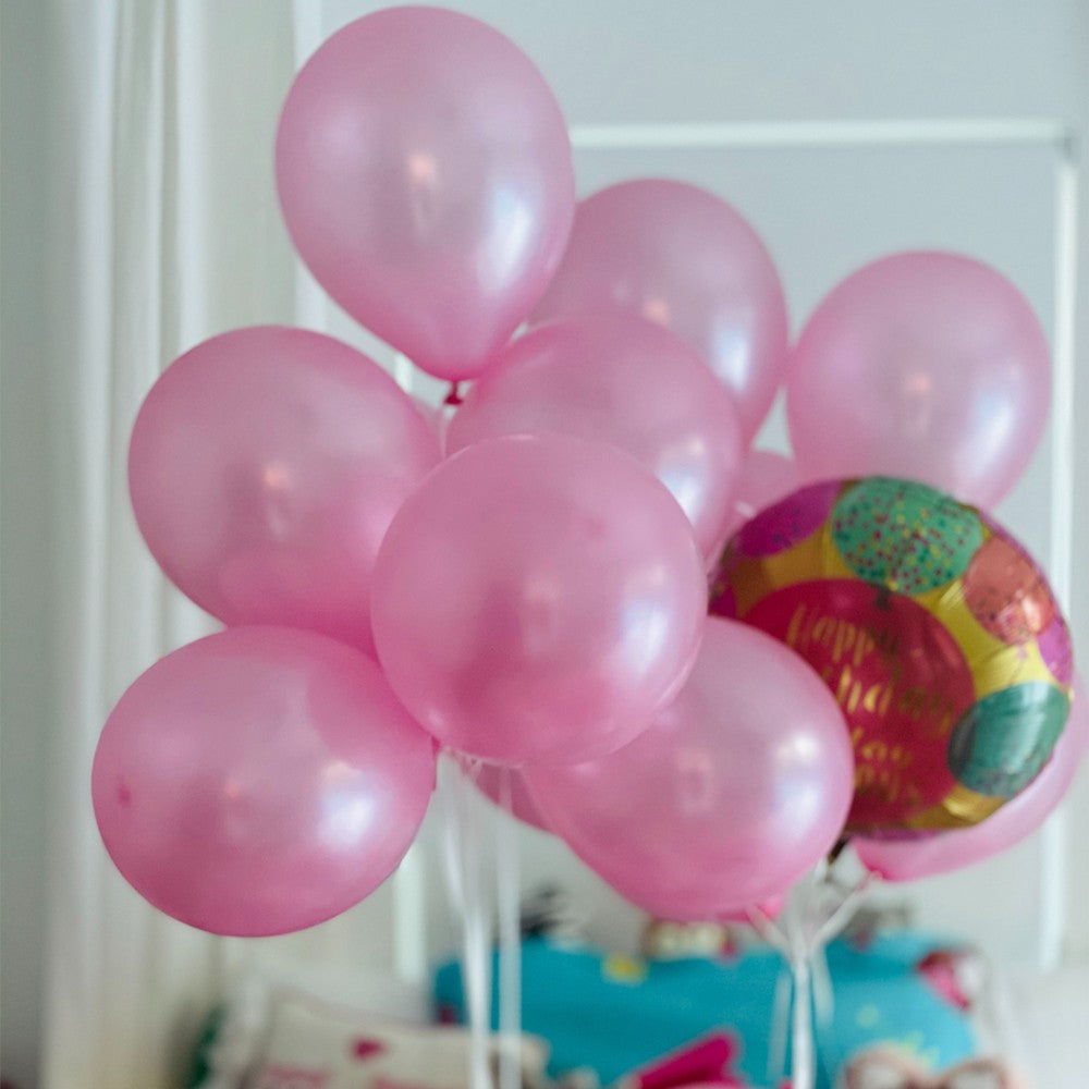 Pink birthday Balloons